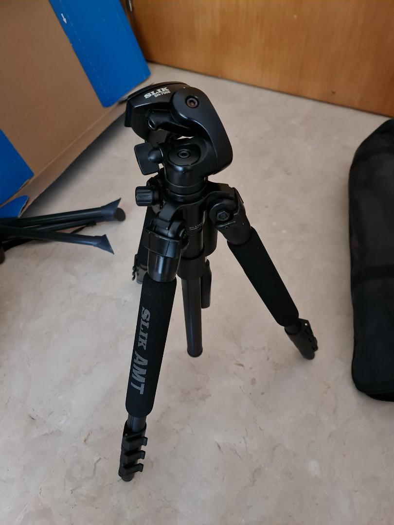 Slik Pro 400 DX Tripod with SH705E Head, Photography, Photography