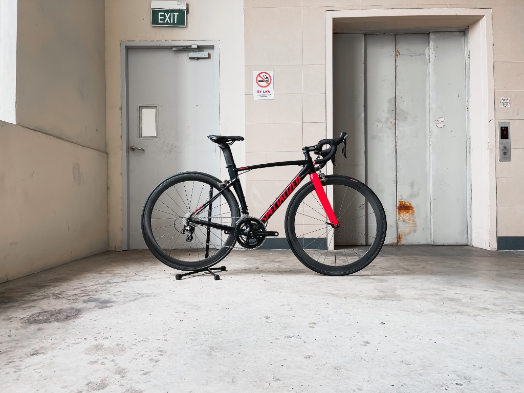 Specialized allez sales red and black