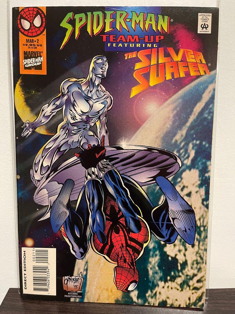 SPIDER-MAN TEAM-UP FEATURING SILVER SURFER #2, Hobbies & Toys, Books &  Magazines, Comics & Manga on Carousell