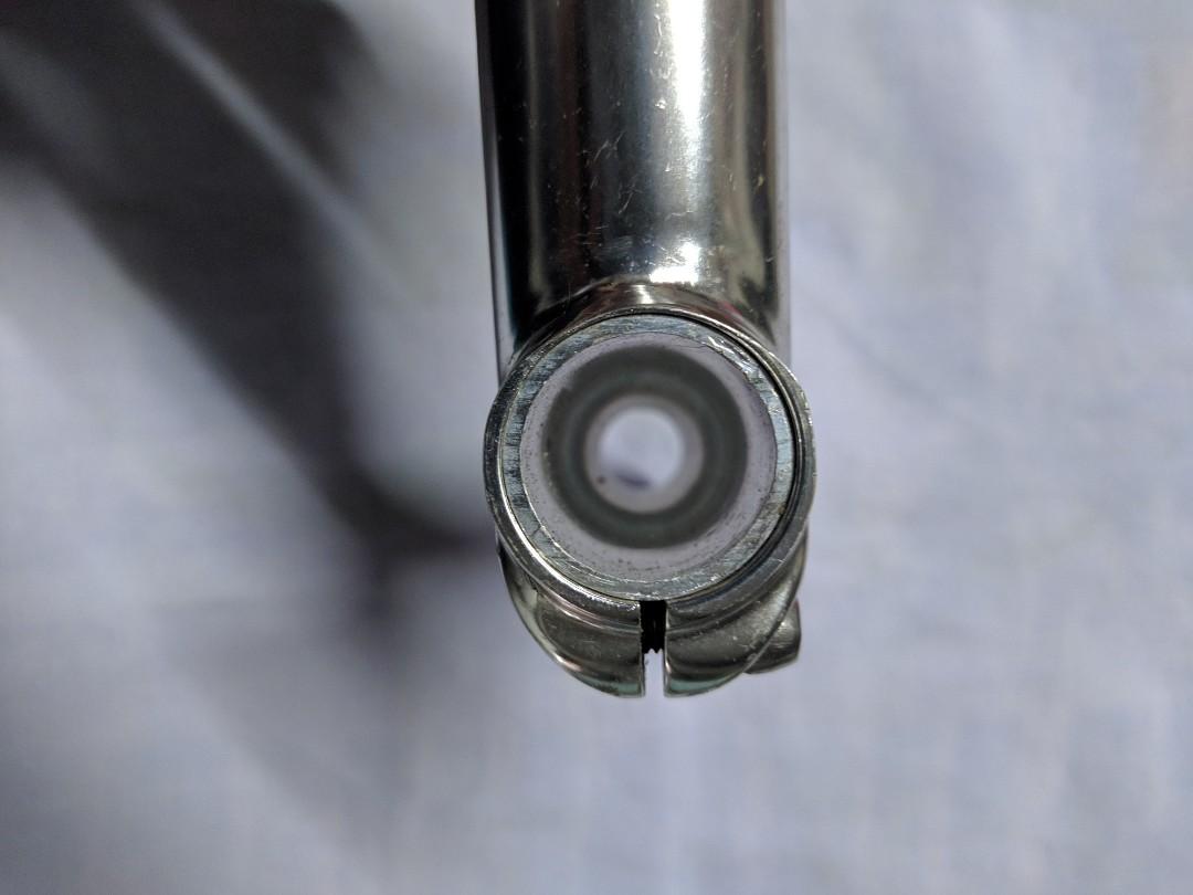 Standard to oversize stem converter (Category: Bicycles) located in Quezon City. Submitted by fisheyes19 (Listing ID 1093078822, Image 3). Description: stem converter standard to oversize.