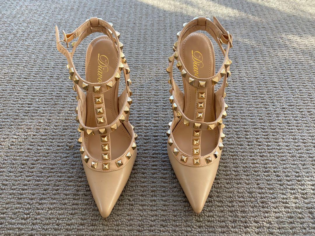 Studded Diavolina heels Women s Fashion Shoes on Carousell