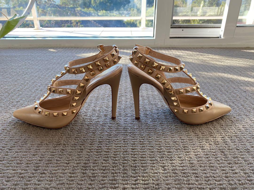 Studded Diavolina heels Women s Fashion Shoes on Carousell