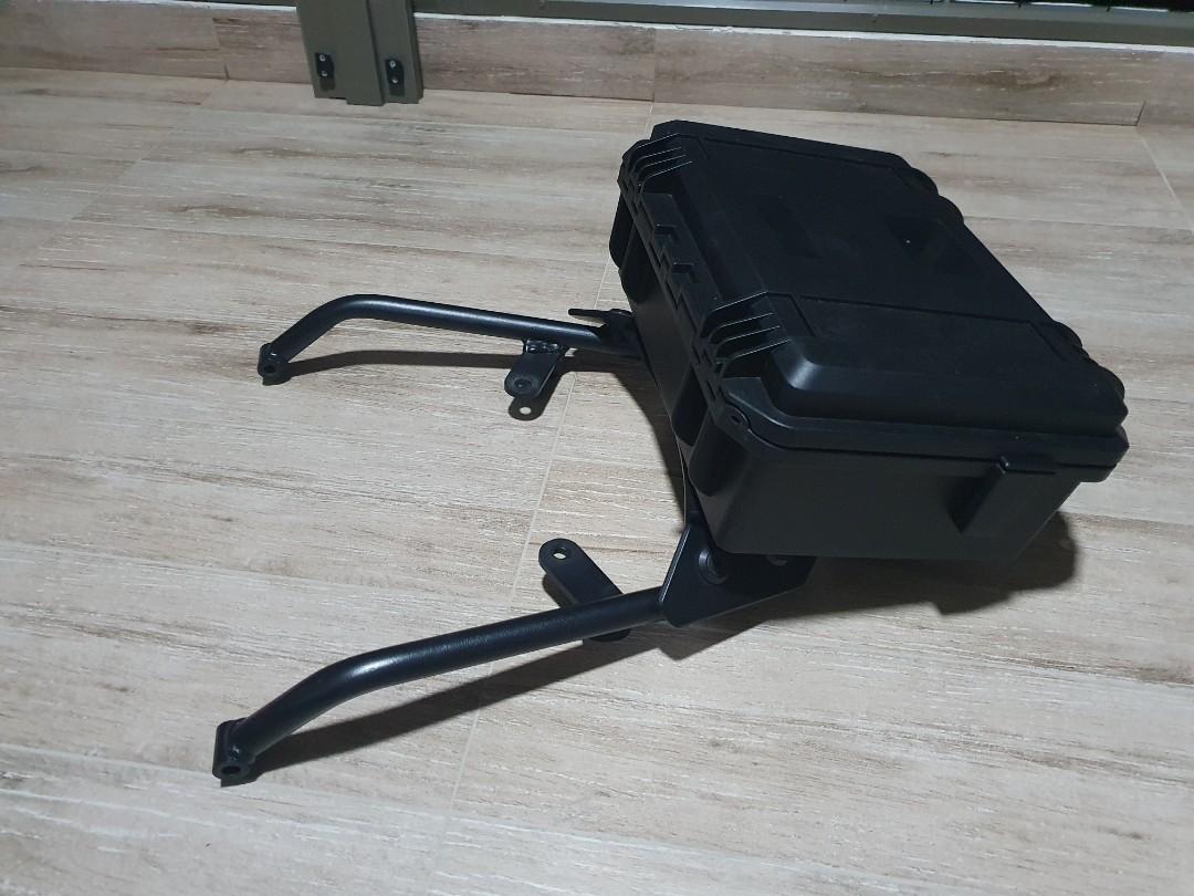 Sw Motech Top Rack And Box For Hayabusa Gen 2 Motorcycles Motorcycle Accessories On Carousell
