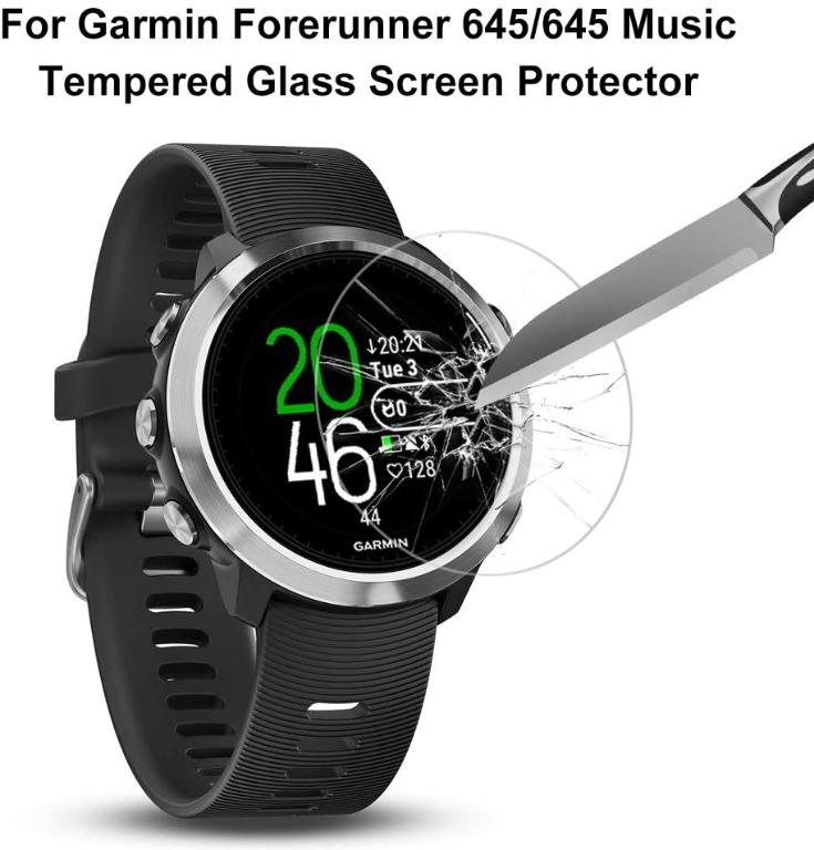 Garmin forerunner 645 music screen protector top