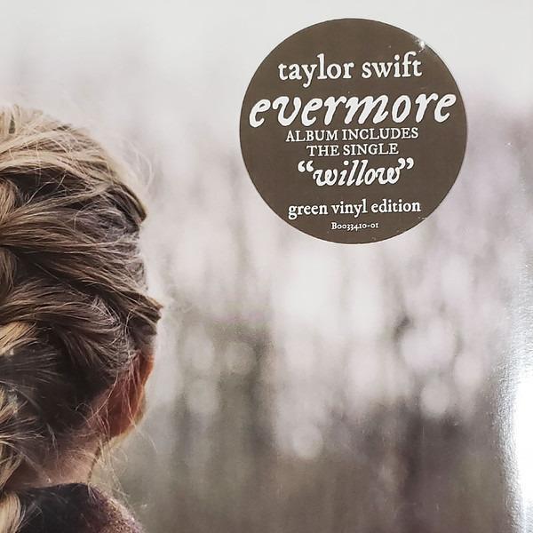 Taylor Swift - Evermore (2-LP Deluxe Edition Transparent Green Vinyl Ships  Now