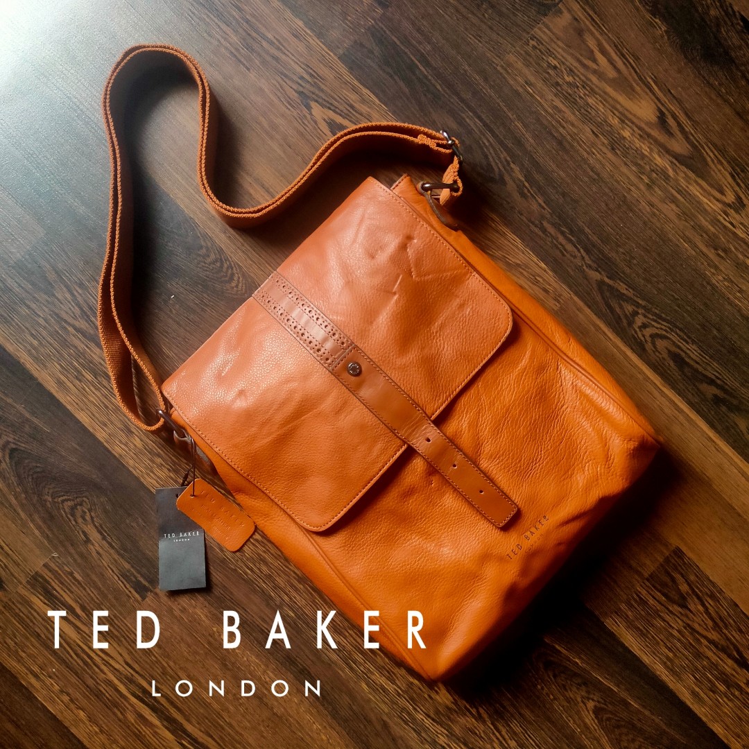 TED BAKER LONDON Leather Sling Bag BNEW