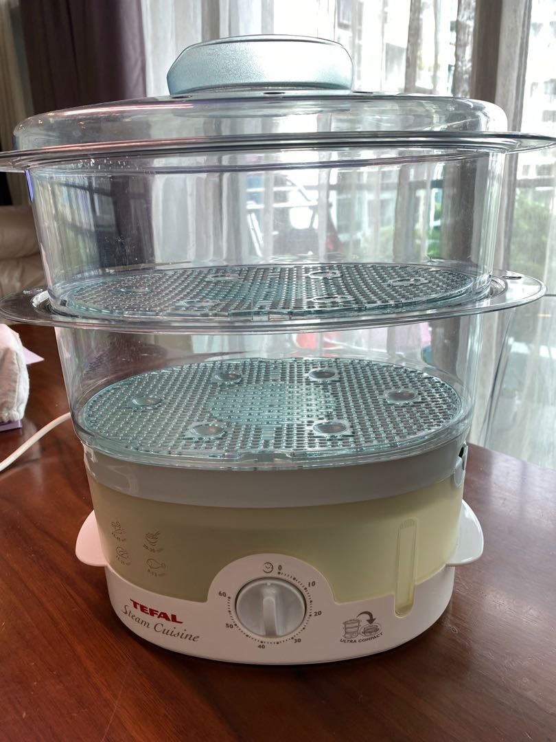 Tefal steamer 3 levels, Serie S04 model, good condition, TV & Home