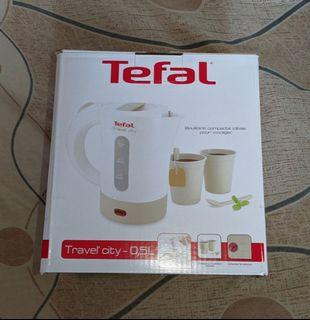 Tefal Travel Kettle 0.5L White (KO1201)
 With cup, bag and spoon