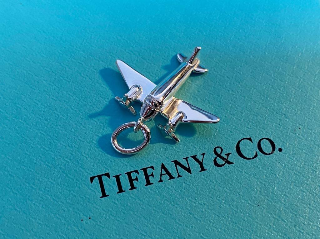 Tiffany and co airplane charm store