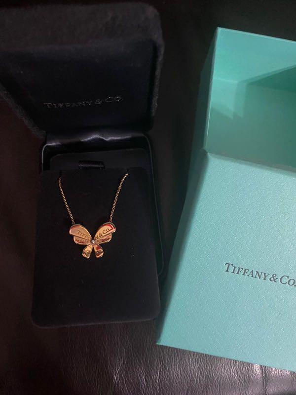 Tiffany and Co. Butterfly Necklace 