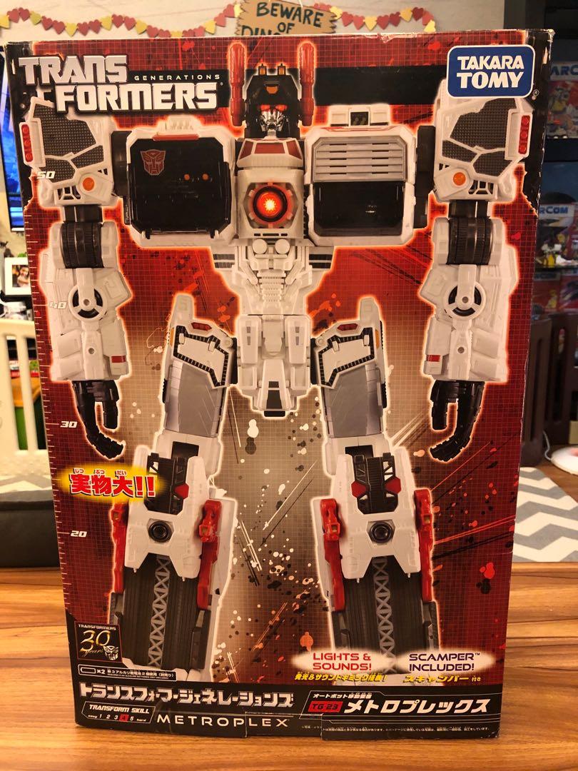 Metroplex Sticker Takara Transformers TG-23 Metroplex Decal unapplied BIB, Hobbies & Toys ...