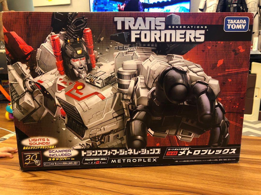Metroplex Sticker Takara Transformers TG-23 Metroplex Decal unapplied BIB, Hobbies & Toys ...