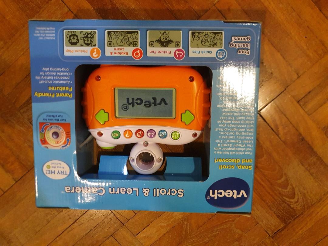 Vtech scroll sales and learn camera