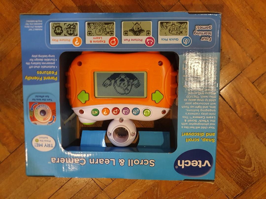 Vtech scroll sale and learn camera