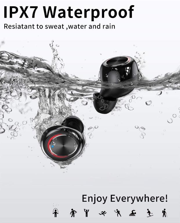 Gusgu bluetooth 5.0 wireless headphones clearance
