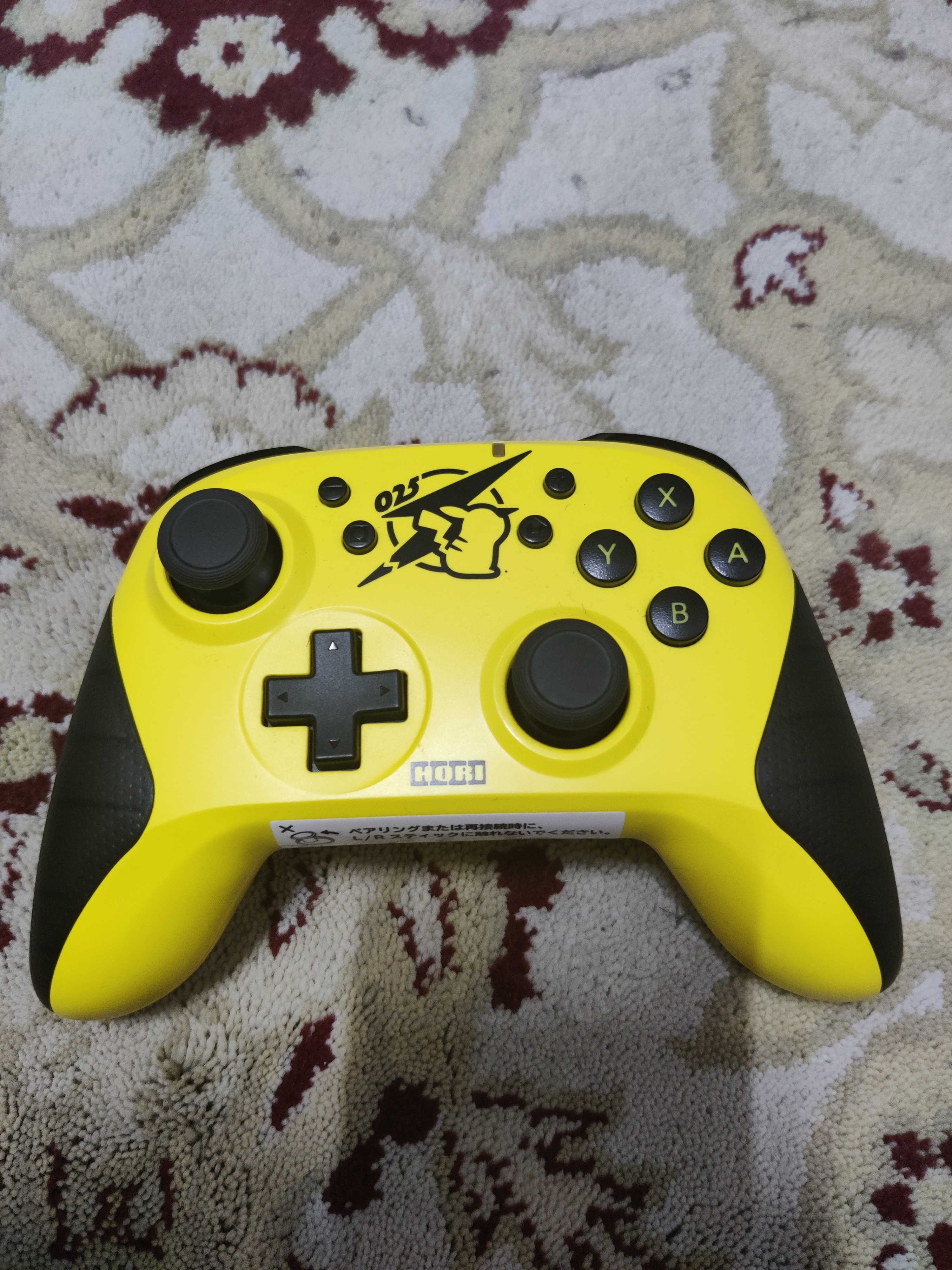 Wireless Horipad Controller Pickachu Video Gaming Gaming Accessories On Carousell