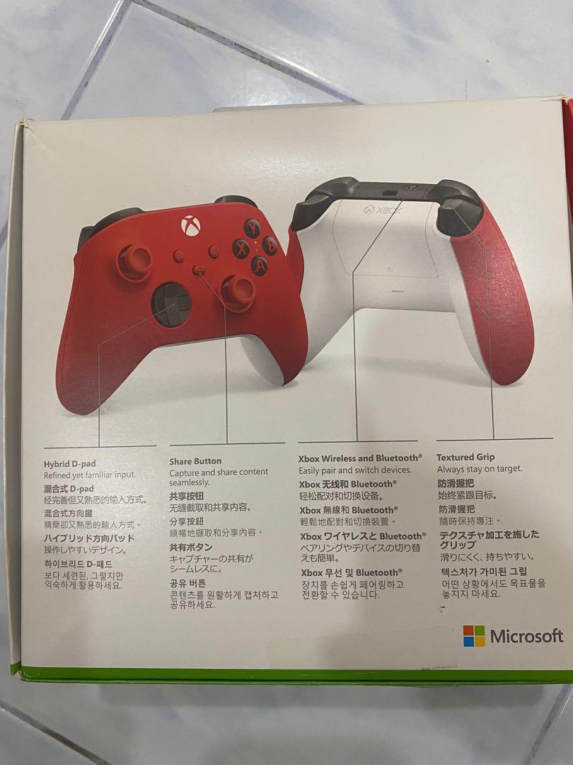 Xbox Series X Controller Pulse Red (Used), Video Gaming, Gaming 
