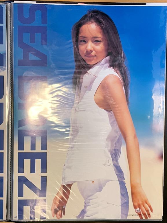 安室奈美惠1997年 Sea Breeze 日本版店頭海報 安室奈美恵namie Amuro 音樂樂器 配件 Cd S Dvd S Other Media Carousell