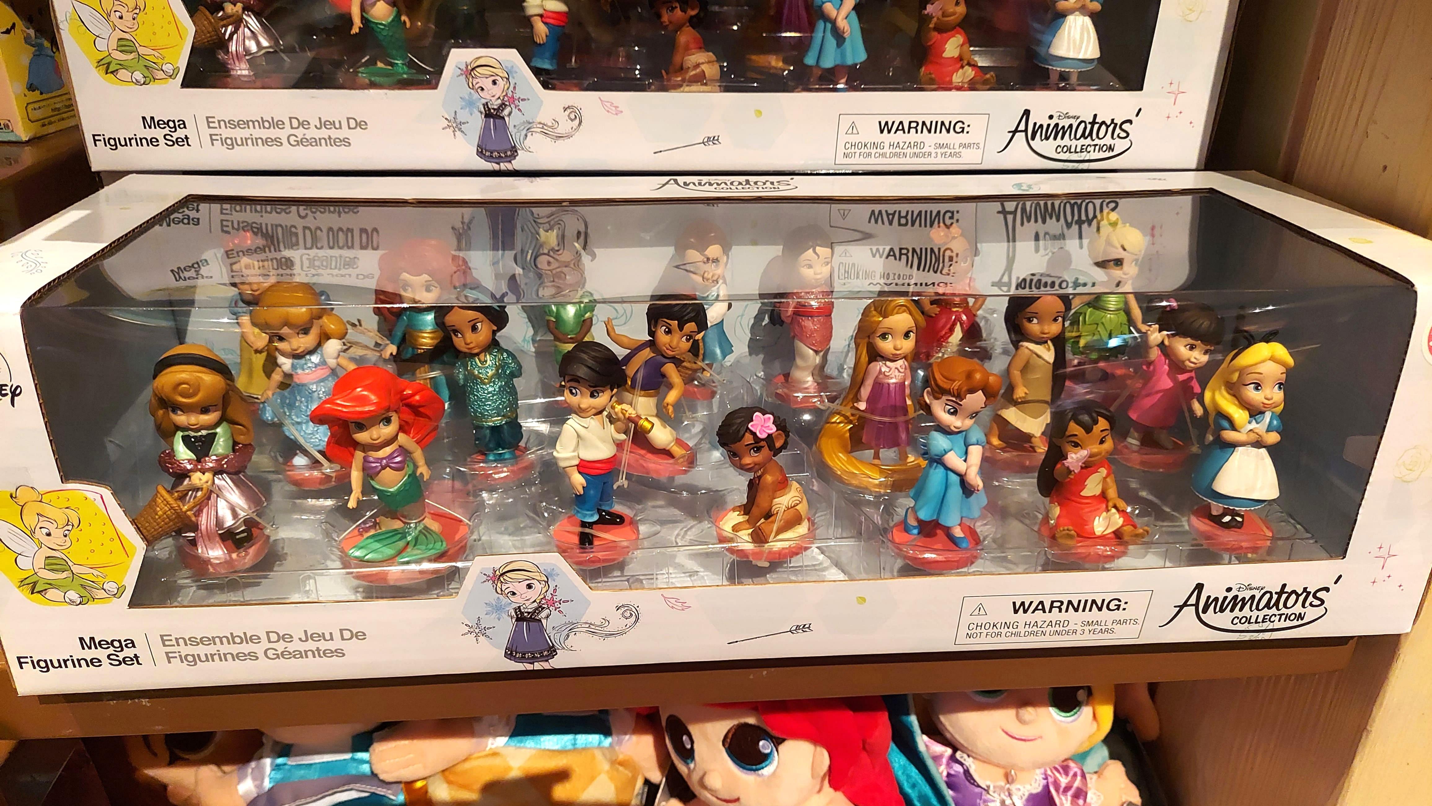 20 pieces Mega Figure Set Disney's Animators' Collection with ALL