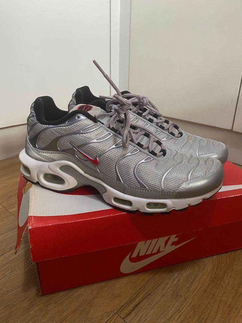 Air Max TN (Silver Bullet), Men's Fashion, Footwear, Sneakers on Carousell
