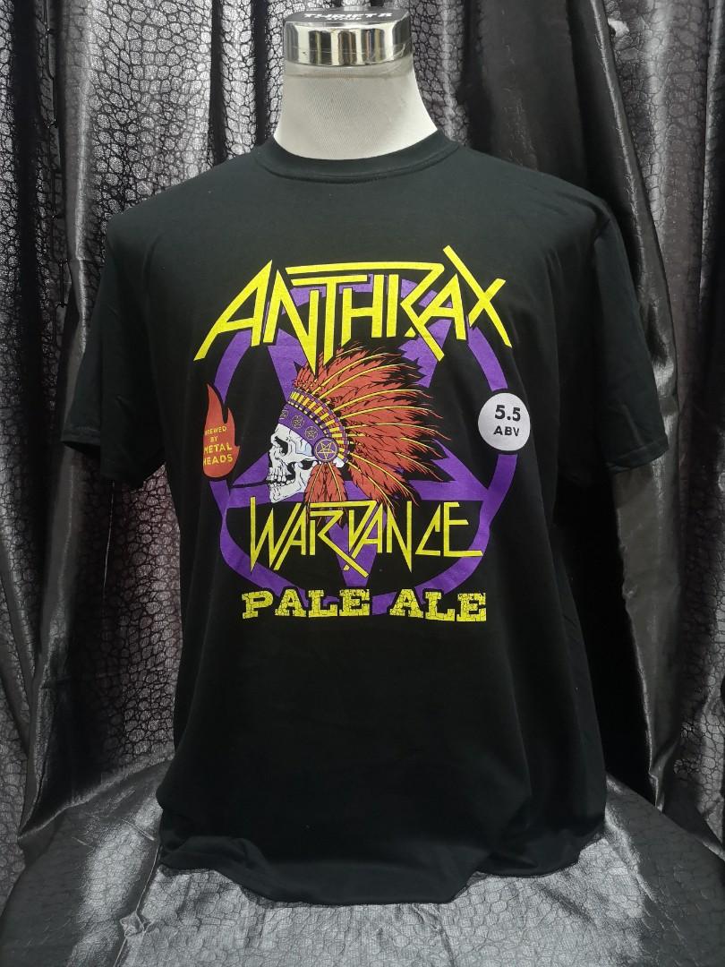 Anthrax World Tour 2018, Menu0027s Fashion, Clothes, Tops on Carousell