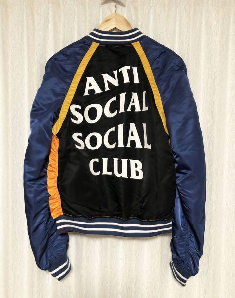 ANTI SOCIAL SOCIAL CLUB × ALPHA INDUSTRIES 18AW L-2B GOKU HACKET