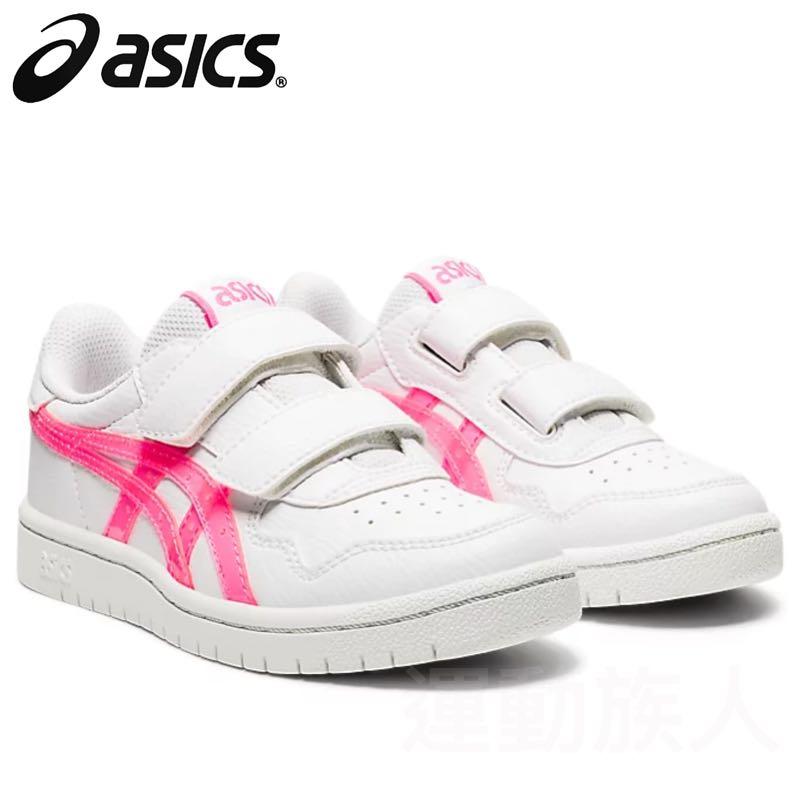 💥日本直送】Asics JAPAN S PS 小童運動鞋日本直送白粉紅色17.5CM