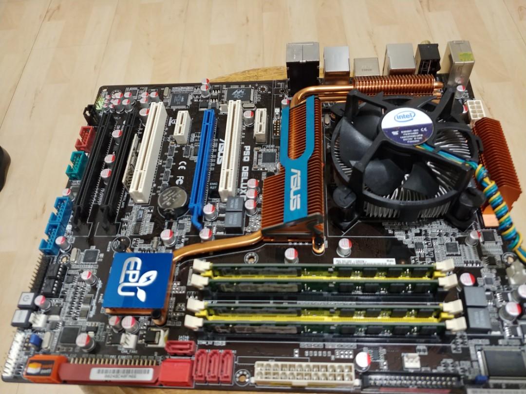Asus p5q deluxe motherboard online