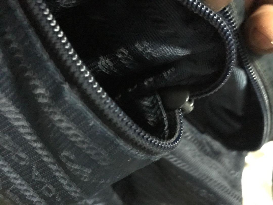 Vintage hotsell prada zipper
