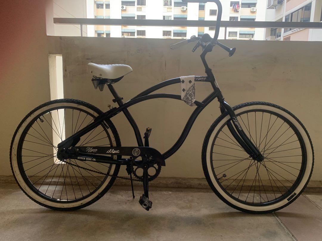 Hyper beach cruiser bike hotsell