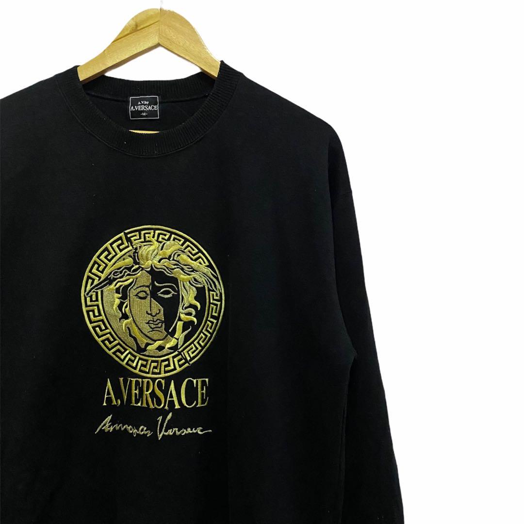 A.VERSACE SWEATSHIRT EMBROIDERY LOGO
