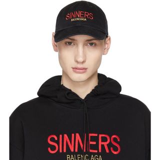 Balenciaga sinners hotsell cap