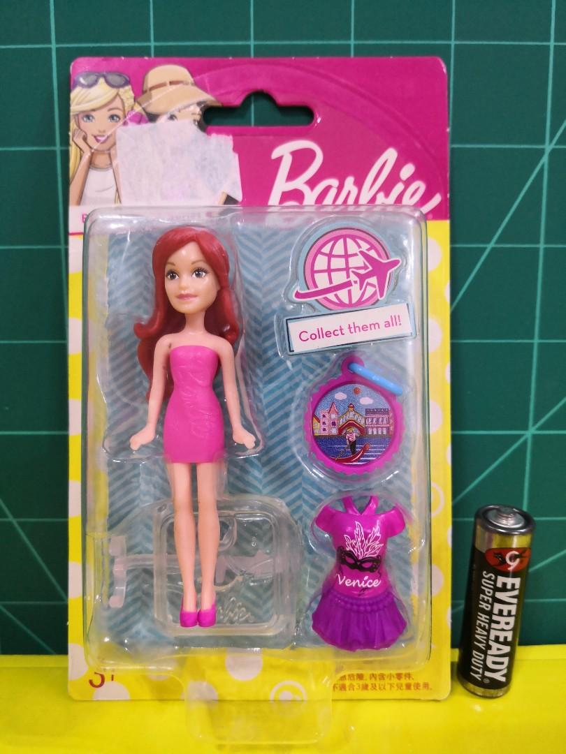 Barbie mini top travel series