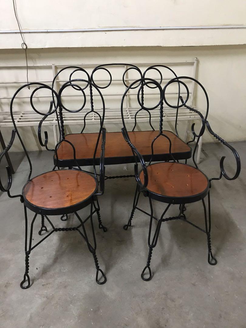 Batibot Table and Chairs (Category: Tables & Sets) located in Apalit. Submitted by kimbarcelona (Listing ID 1097798808, Image 3). Description: MADE TO ORDER Batibot Table and Chairs We are using 100% Pure High Quality Metal Materials! We are a direct SUPPLIER! We are accepting bulk orders! Just pm us for faster transactions ❤️.