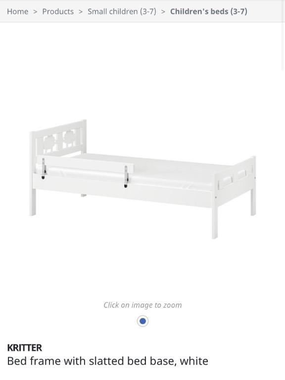Krankzinnigheid dramatisch Draad Bed kid IKEA, 傢俬＆家居, 傢俬- Carousell