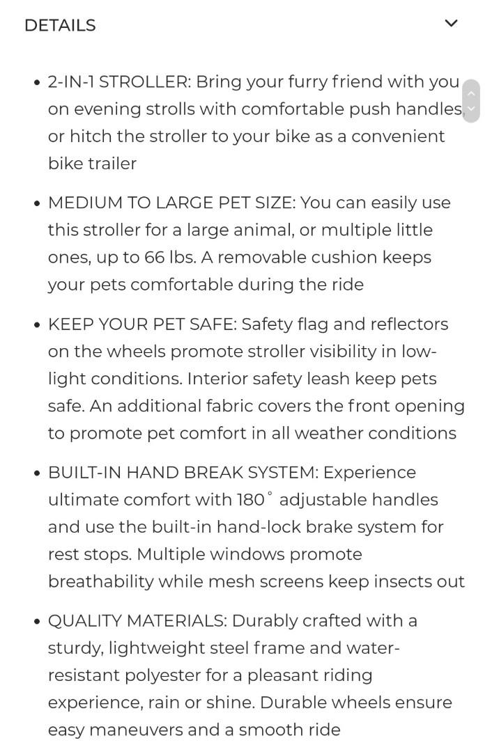 Best Choice Products 2in1 Pet Stroller and Trailer w/ Hitch