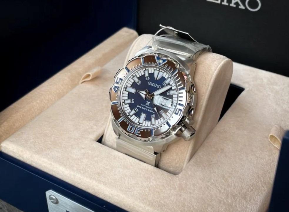 Seiko monster royal blue best sale