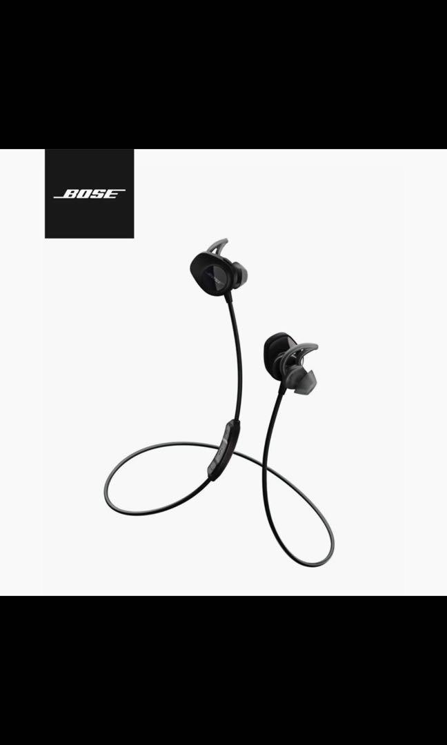 Bose Soundsport Wireless Bluetooth Headphones Audio Earphones On Carousell