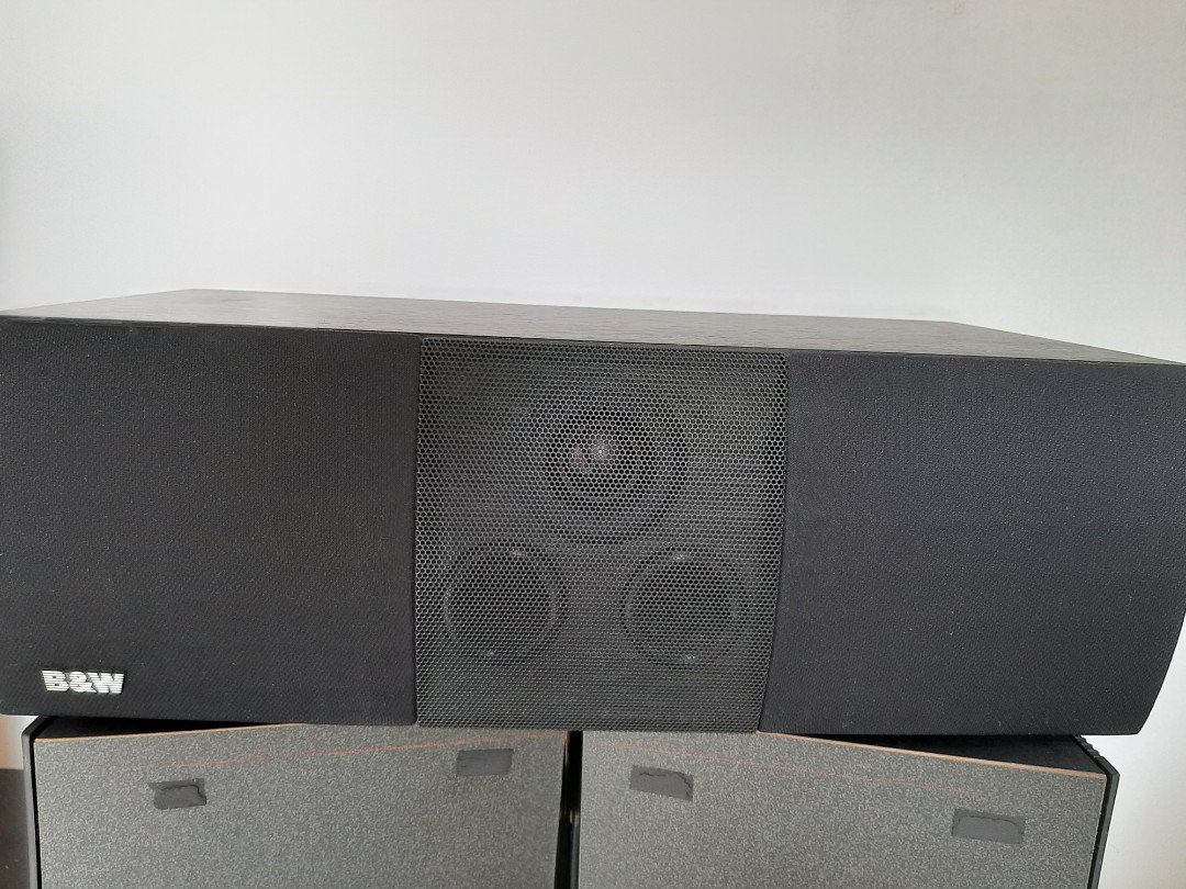 B W DM600 Centre Channel Speaker Audio Soundbars Speakers