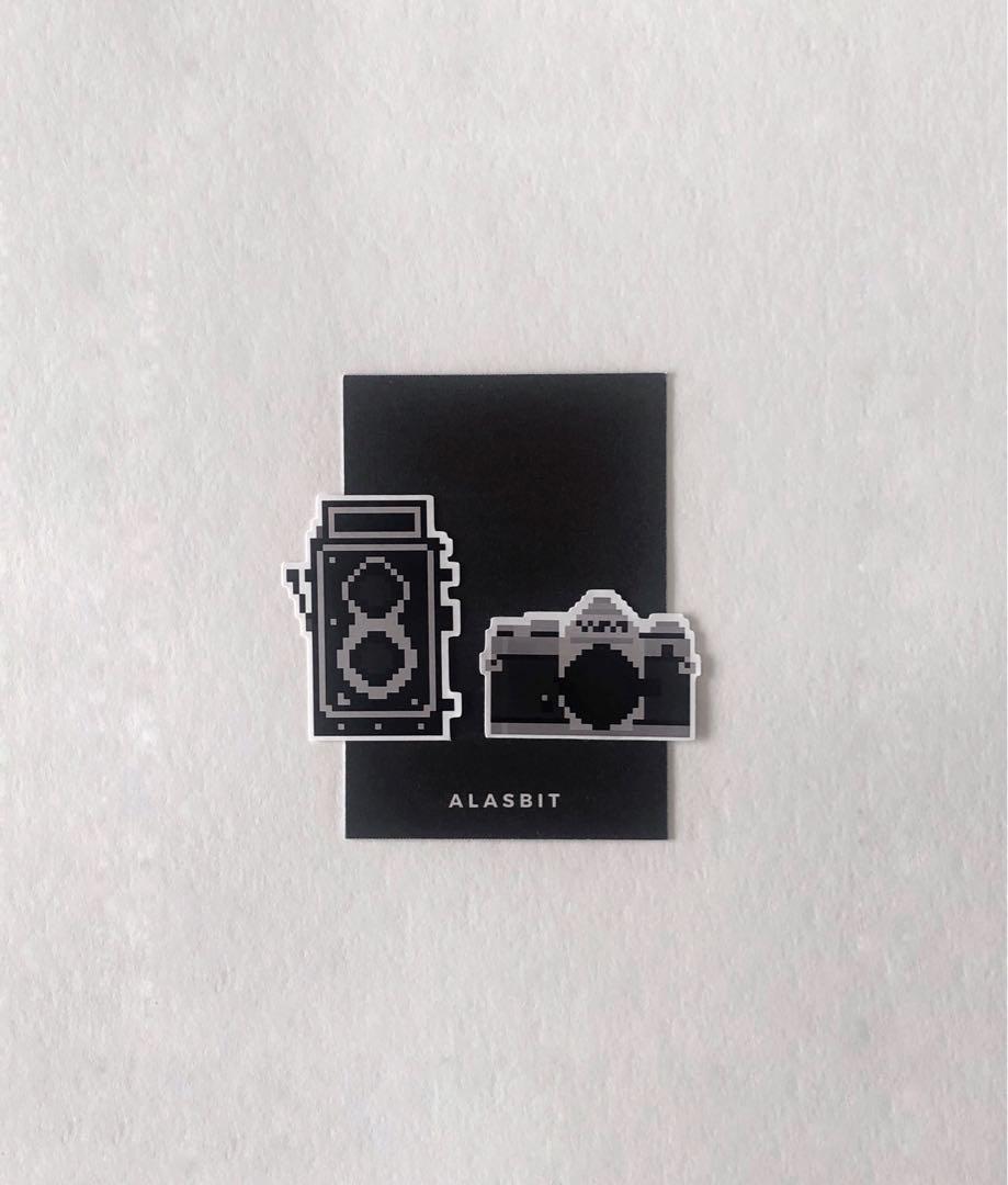 Camera Pixel Art Sticker Set, Hobbies & Toys, Stationery & Craft, Art ...