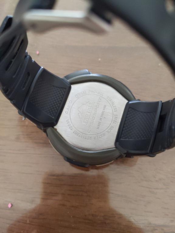 Casio prg sales 80l strap