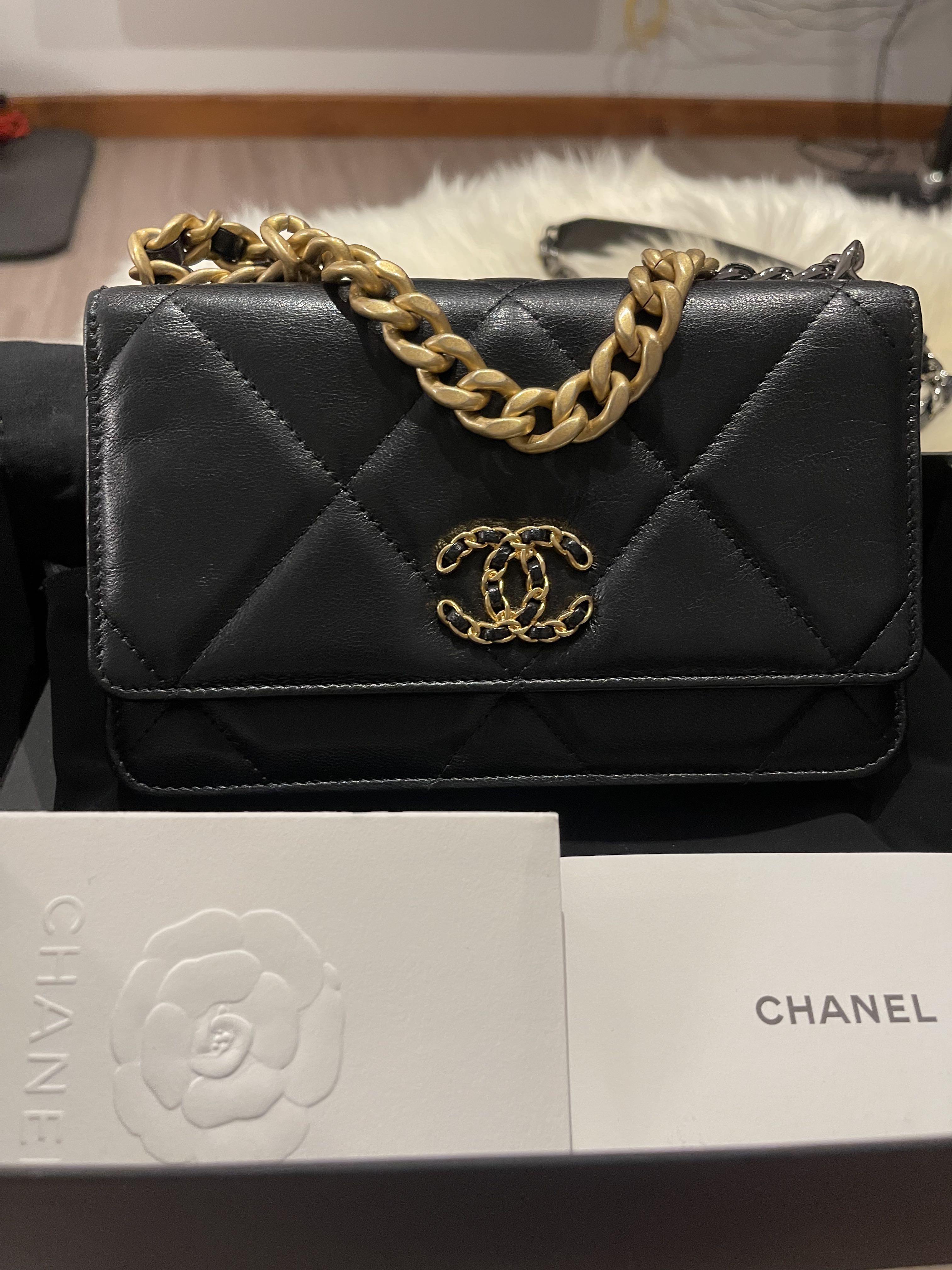 Chanel camellia chain shoulder - Gem