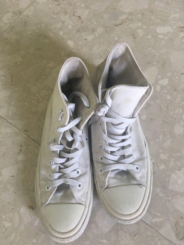 White converse new arrivals size 7