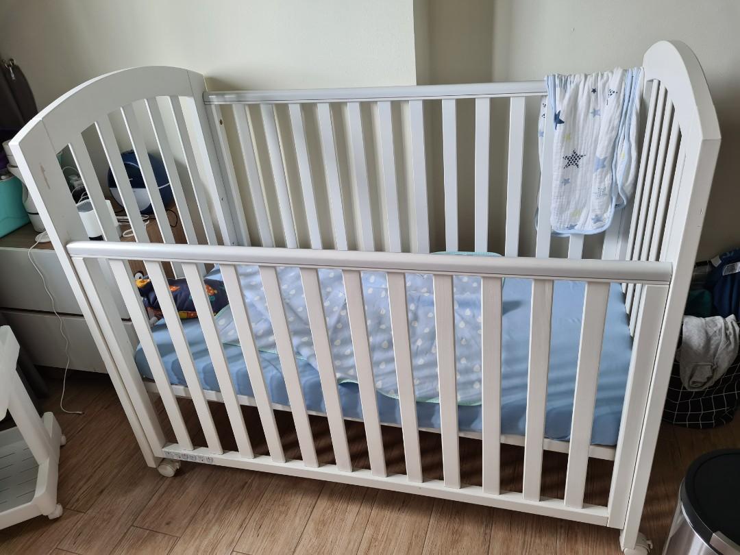 Mothercare dropside cot bed store