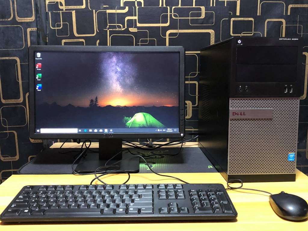 Dell Computer Set Core i5 intel 4th Gen WiFi Ready to use PC for Gaming