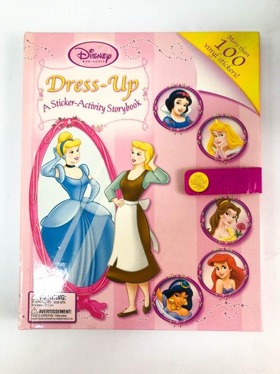 Disney princess dress deals up sticker book
