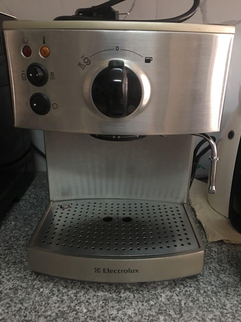 espresso machine electrolux