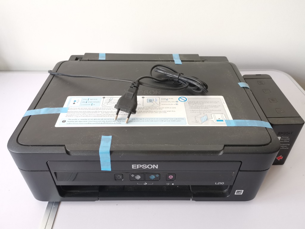 Epson L210 Color Printer As Is Computers Tech Printers Scanners Copiers On Carousell