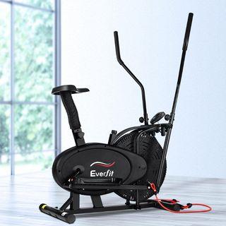 Everfit 4in1 Elliptical Cross Trainer Exercise Bike Bicycle Home Gym Fitness Machine Running Walking