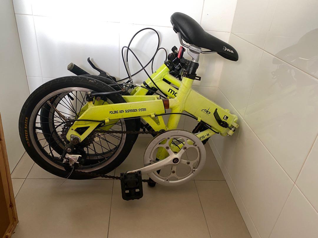 Foldable Bike Used Sports Equipment Bicycles Parts Bicycles on Carousell